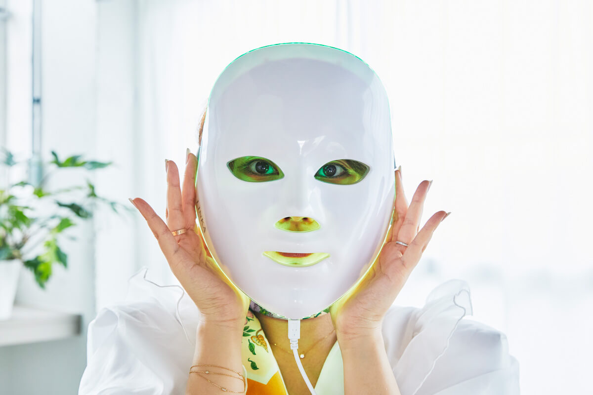 LINKA 光美容美顔器　7色LED美容マスク