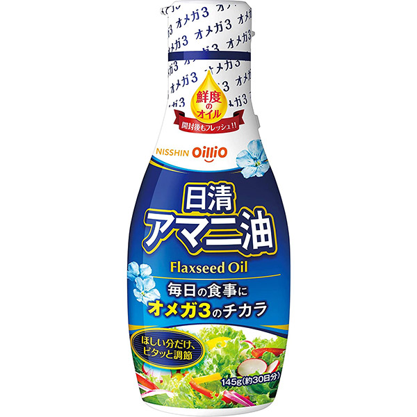 日清／　アマニ油　フレッシュキープボトル