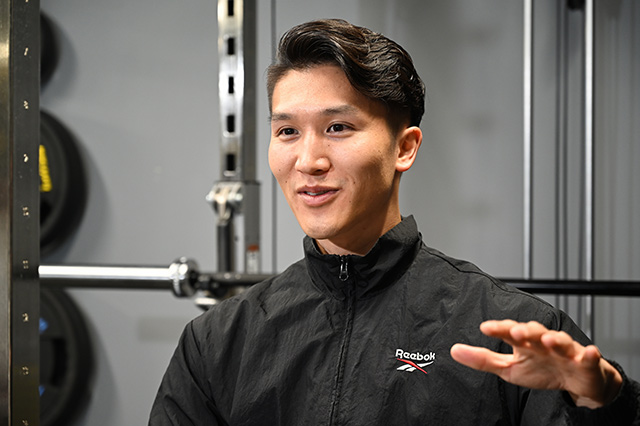 島村さんは「まずは体験して、トレーニングを始めてみるのがおすすめ」とアドバイス