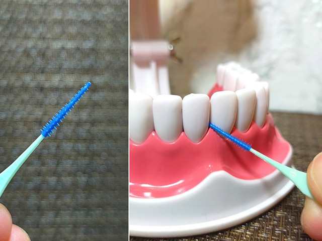 ゴムタイプで歯周病のある歯茎にも刺激が少ない