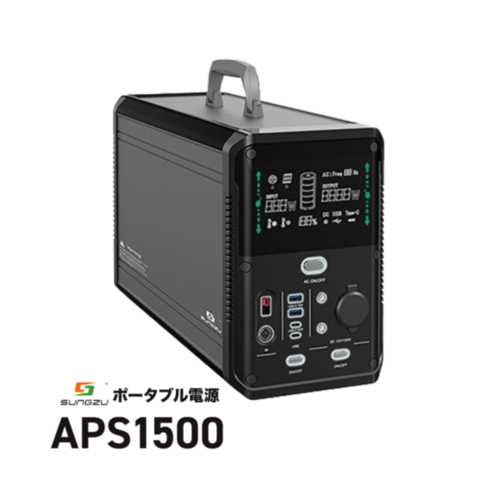 AULLSUMY ポータブル電源 156000mAh 560Wh 500W - アウトドア