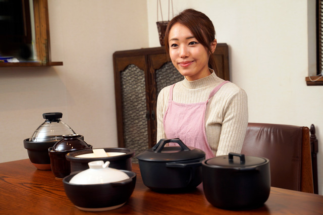 「電子レンジやオーブンに対応した土鍋も増えています」と北嶋さん