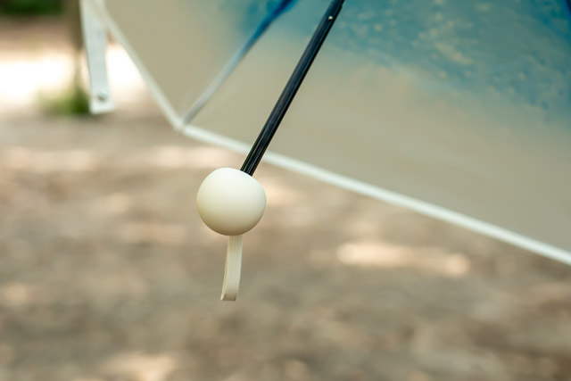 アイスクリームをモチーフにした持ち手がかわいい