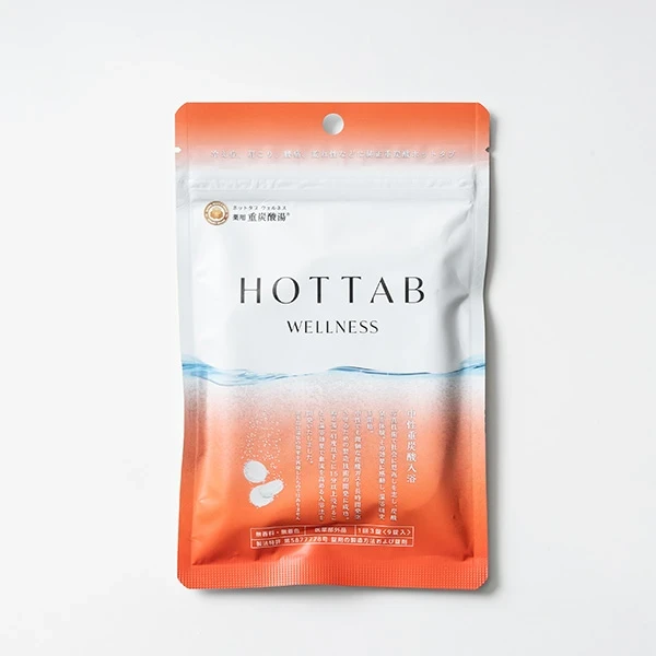 薬用 HOT TAB WELLNESS（ホットアルバム炭酸泉タブレット）