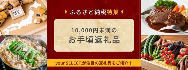 1万未満にお手頃返礼品