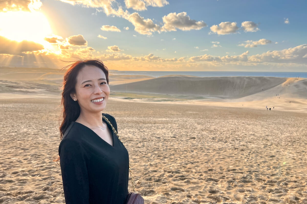 とっとりふるさと大使・上田まりえさん