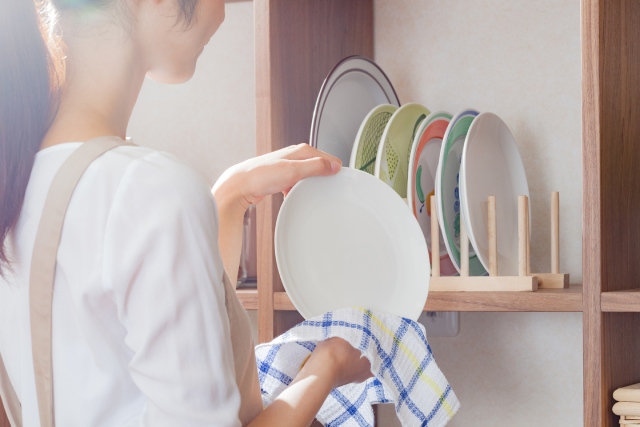 水滴をふき取る手間をなくしたいなら、乾燥機能付きの食洗機がおすすめ