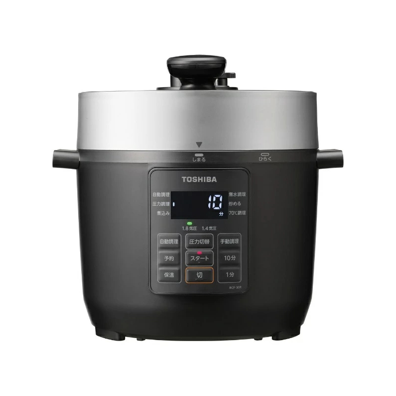 RCP-30R 東芝電気圧力鍋 RCP-30R | 電気圧力鍋 | 東芝ライフスタイル株式会社 | IH調理器