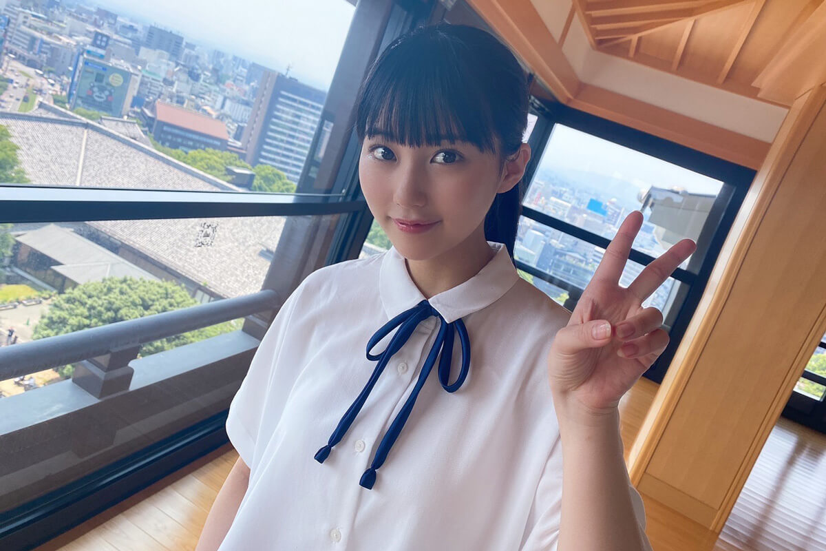 熊本市親善大使の田中美久さん
