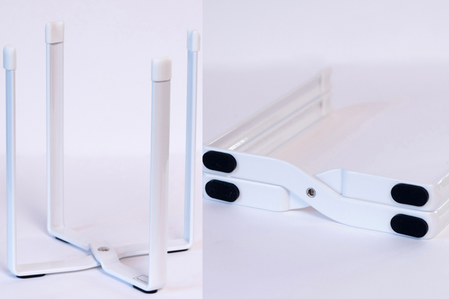 使わないときは折りたたんで収納しておける