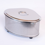 ヨシカワ|スイーズ パンチングステンレス三角コーナー フタ付き