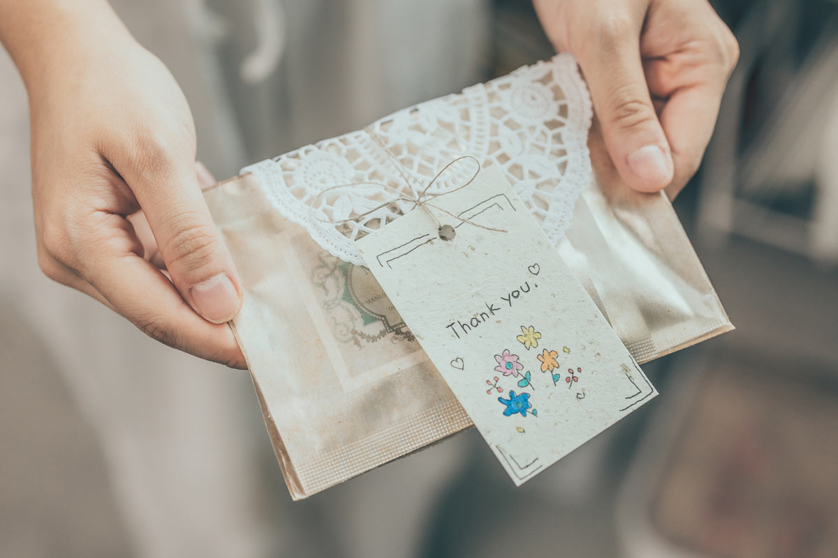 好きな形や大きさにアレンジして思いを届ける