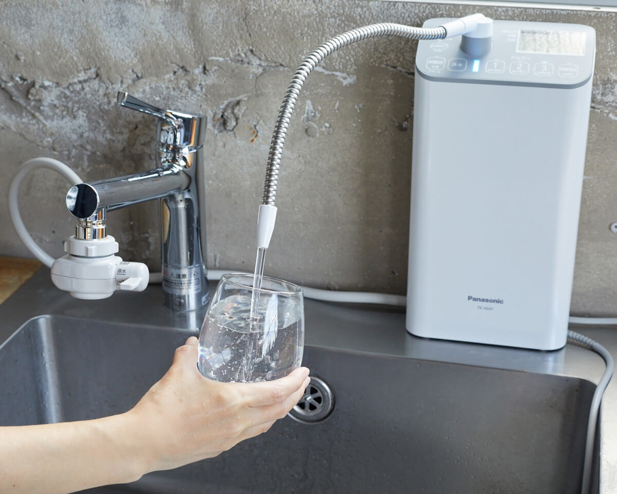 パナソニック アルカリイオン整水器 TK-AS47の特徴