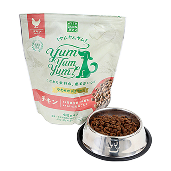 ヤムヤムヤムチキンやわらかドライタイプ