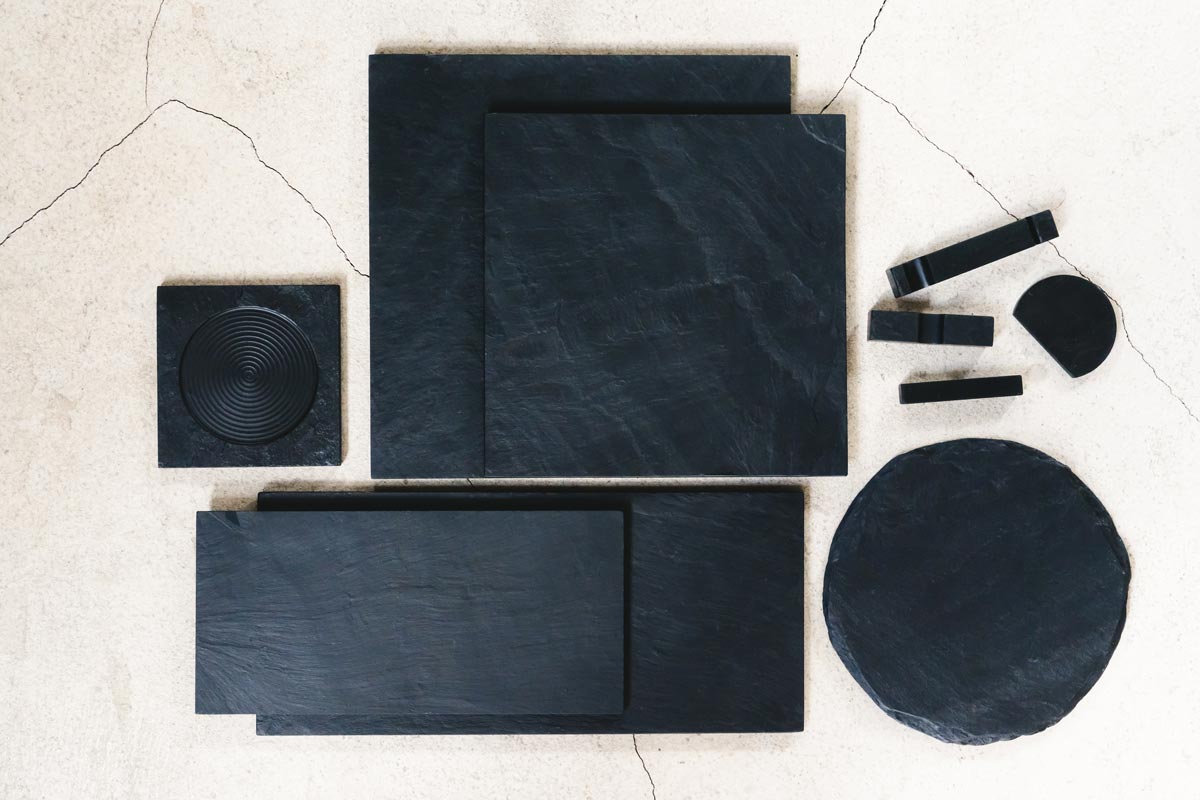 【雄勝硯生産販売協同組合】雄勝石のテーブルウエア