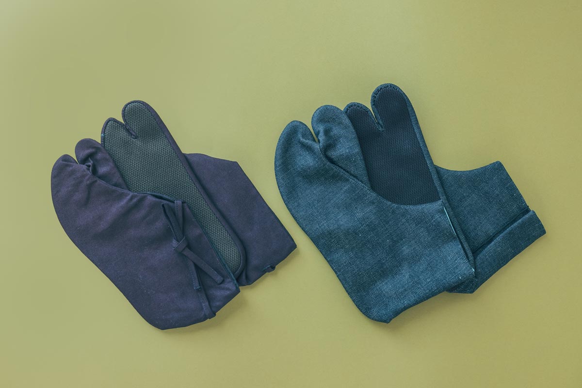 【きねや足袋】デニム岡足袋