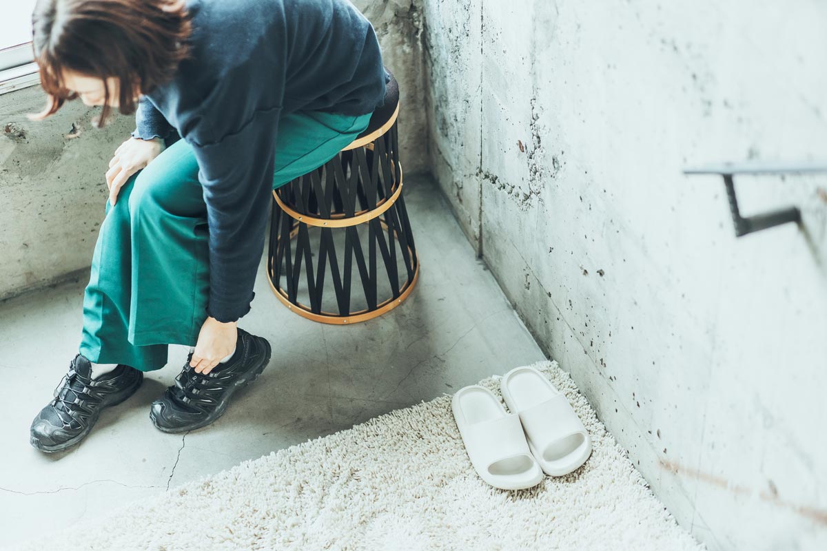 【竹松商店】BBスツール（Black×Natural）