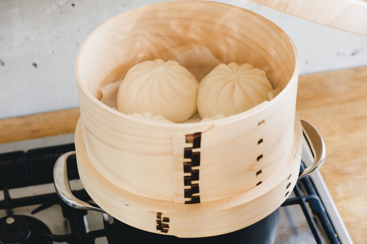 【藤倉商店】天然桧のセイロ（四つ穴）板セイロ（5合）和セイロ　桜皮編み