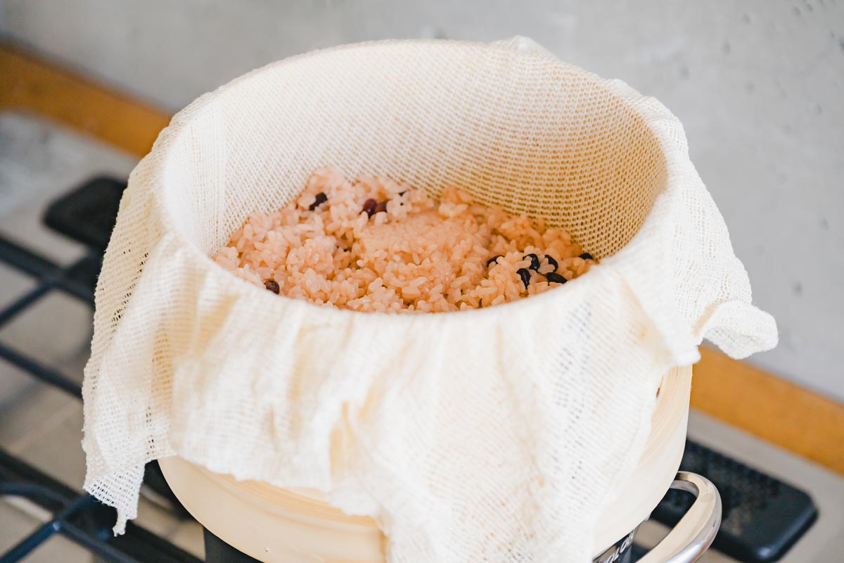 お赤飯もプリンも極上の仕上がりに