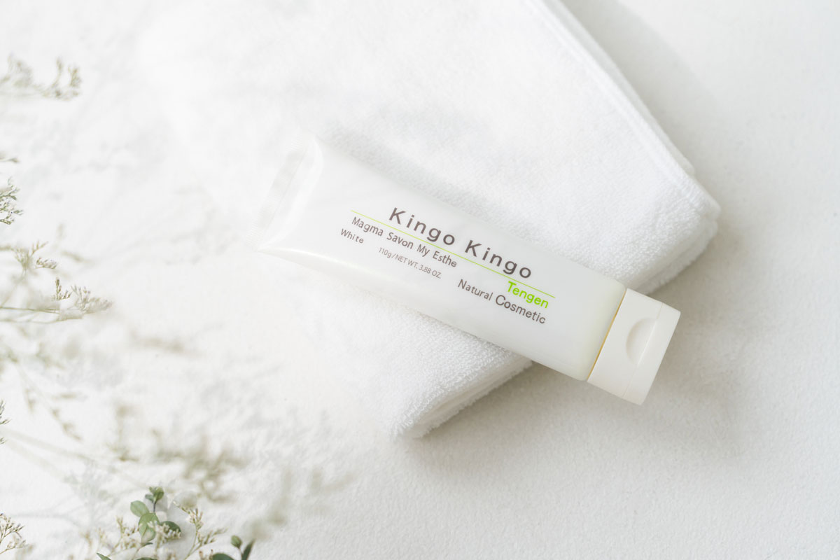 てんげん／Kingo Kingo 火山白土 洗顔用 クリームソープ