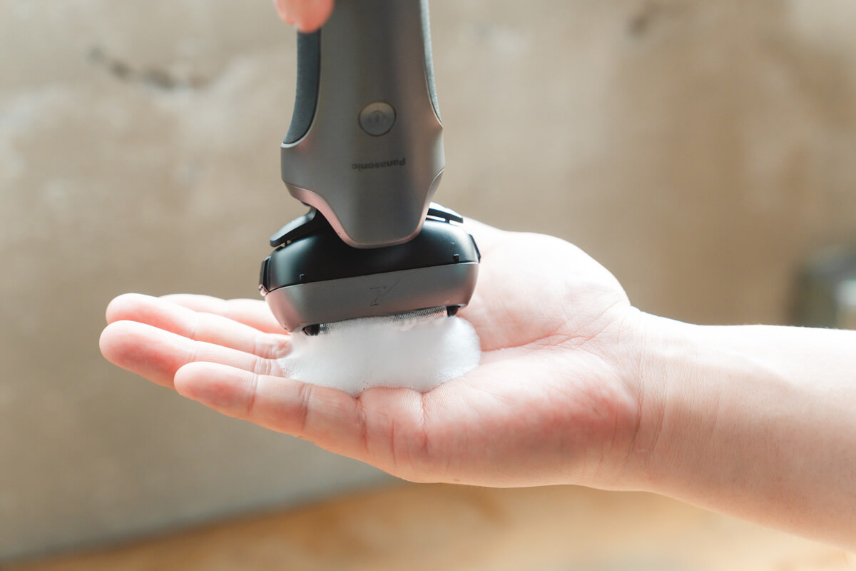 泡メイキングモードの使い方は、驚くほど簡単。