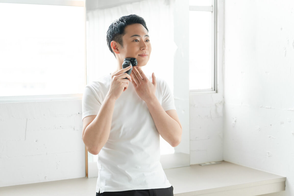 一番驚いたのは、5枚刃でも剃り残しが全然気にならないことです。