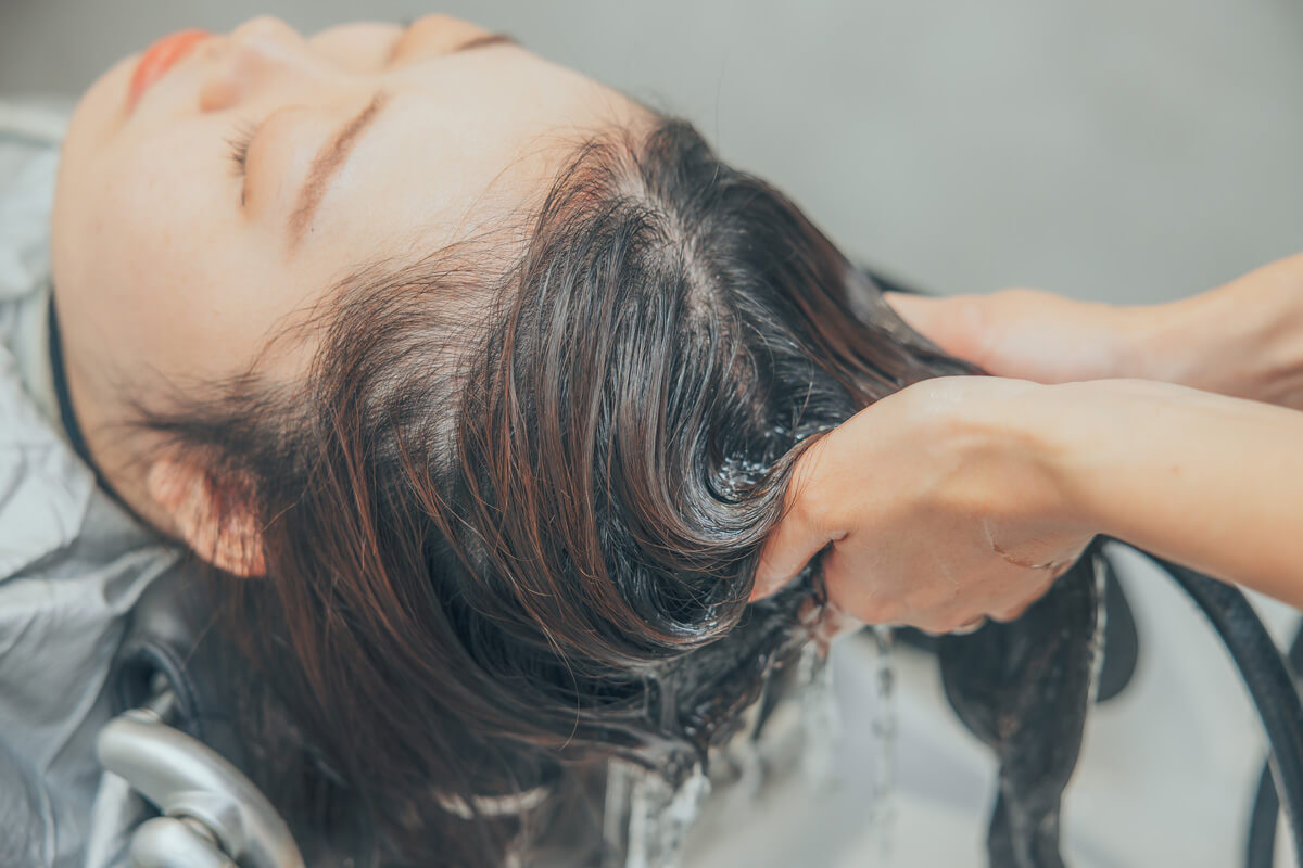 予洗いは「濡らす」ではなく「流す」から始める