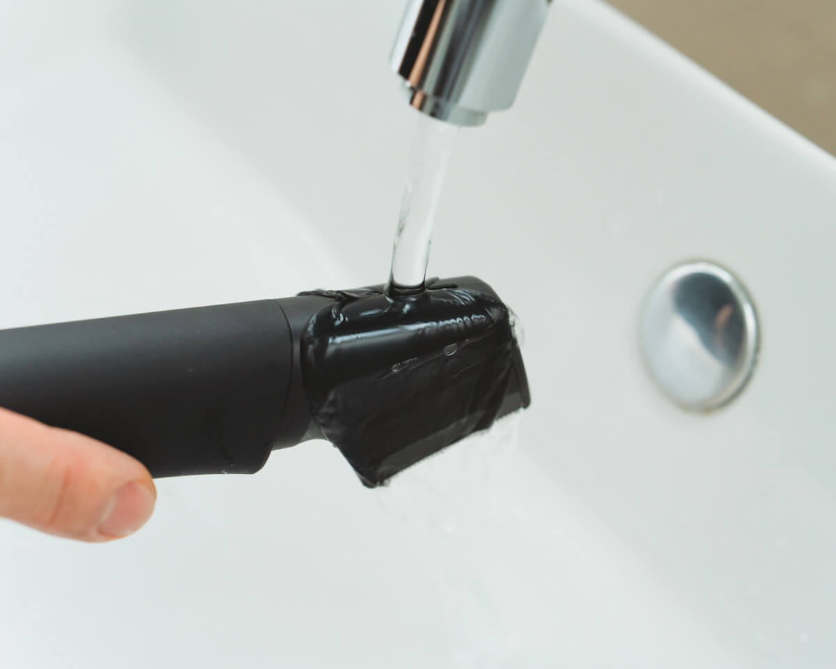 本体は丸ごと水洗い可能