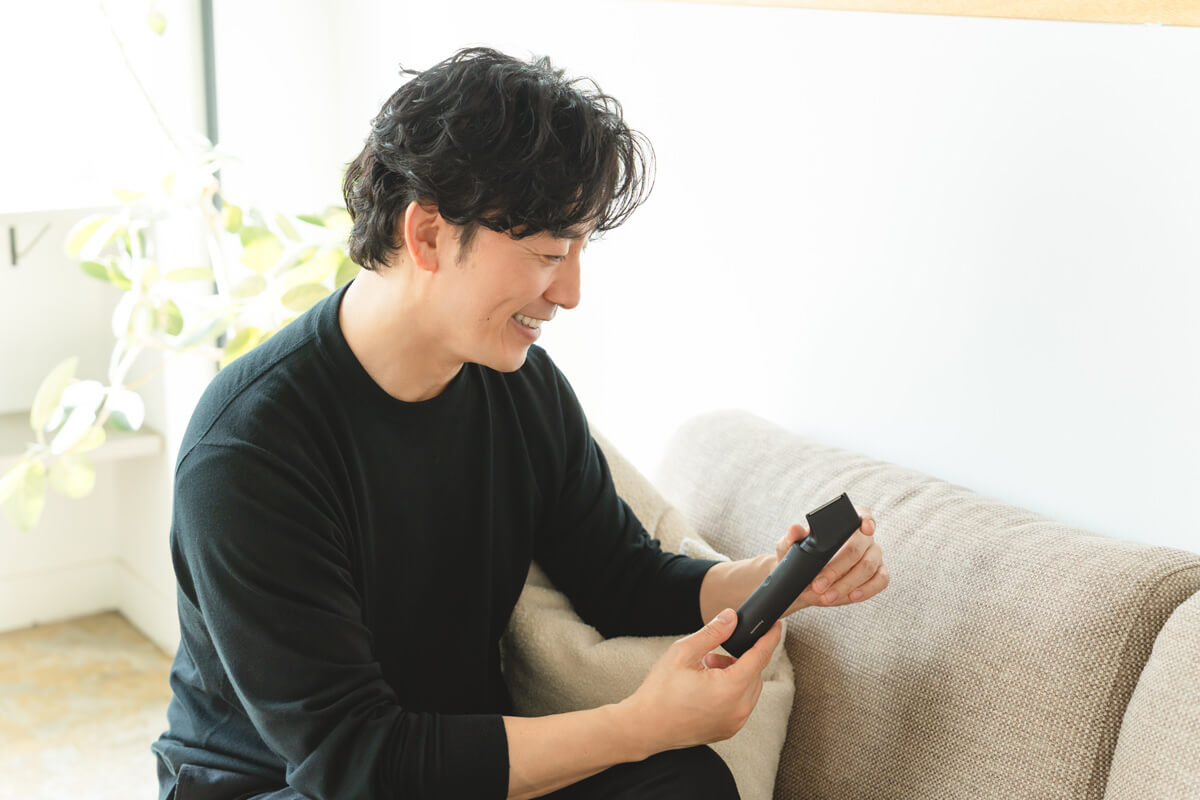 男性が脇毛を処理するならボディトリマーがおすすめ