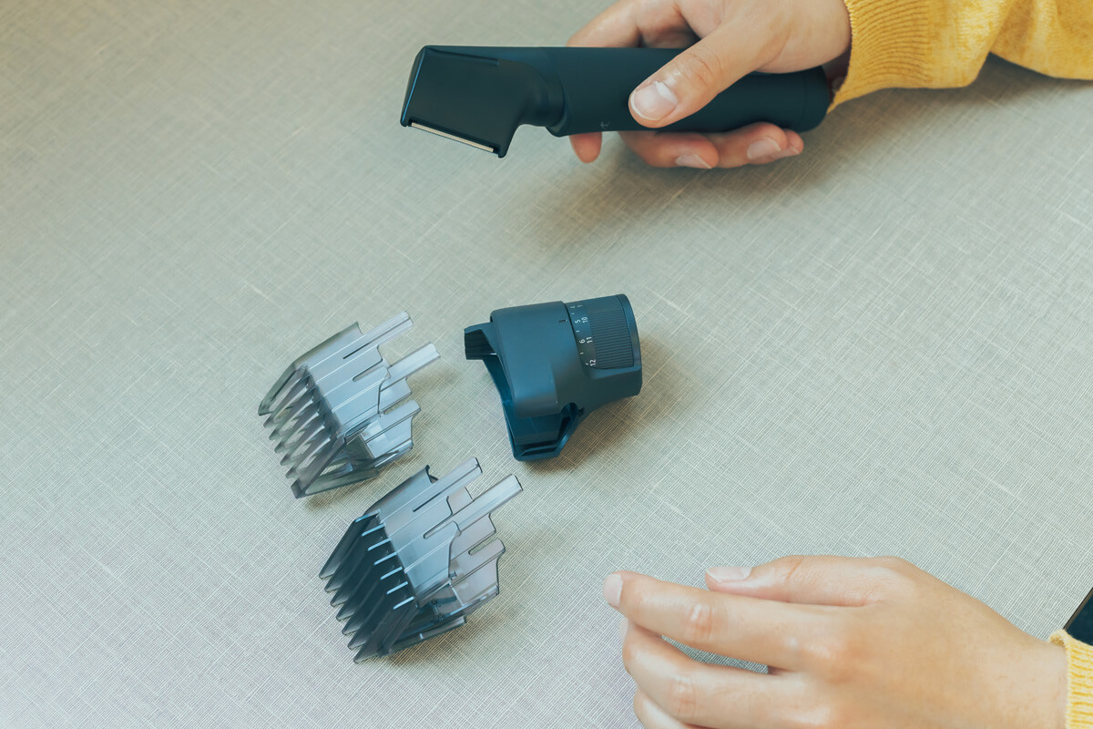 2. 使いやすい長さ調整とパワフルなモーターが◎