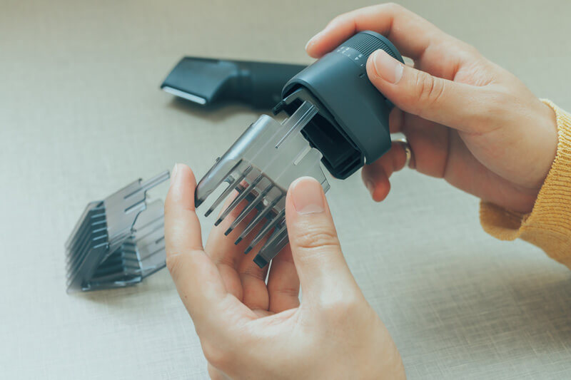 長さ調整のしやすさに加えて、頼もしいのがそのカット性能