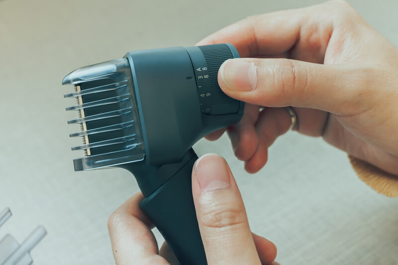 長さ調整のしやすさに加えて、頼もしいのがそのカット性能