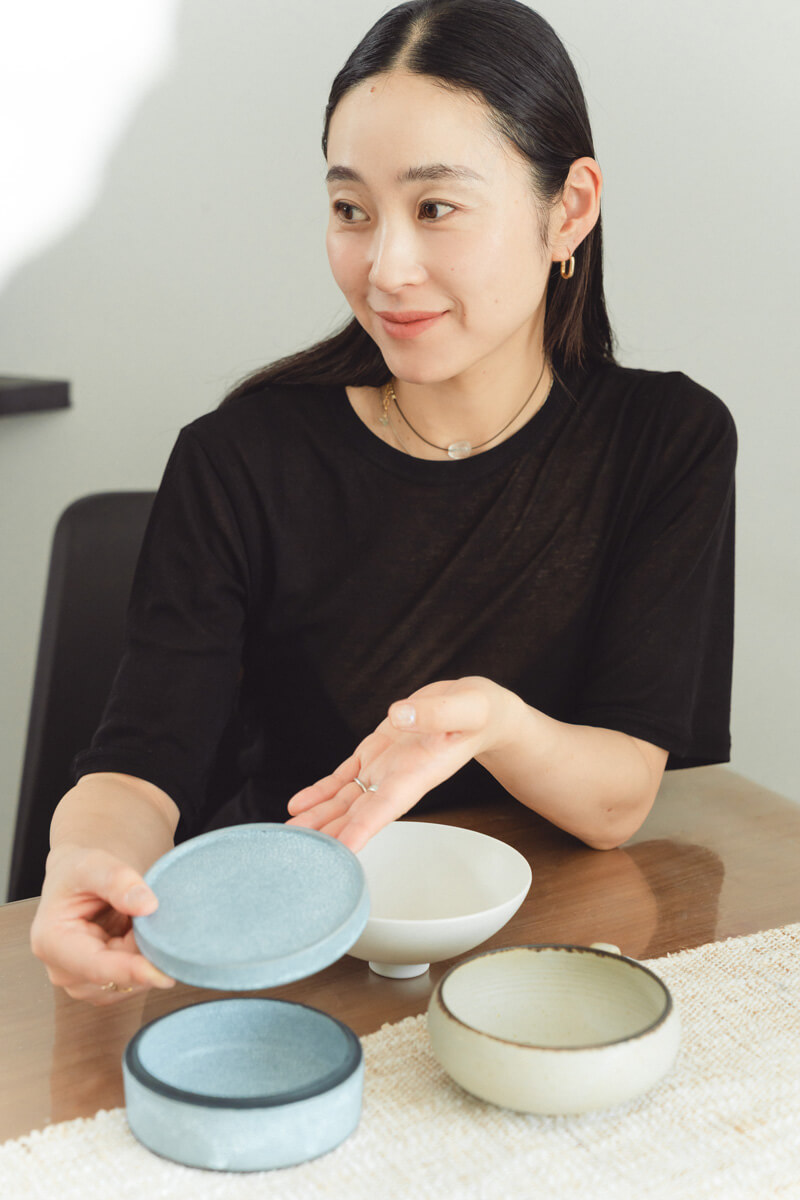 お気に入りの器にも、家族の物語を纏っていく