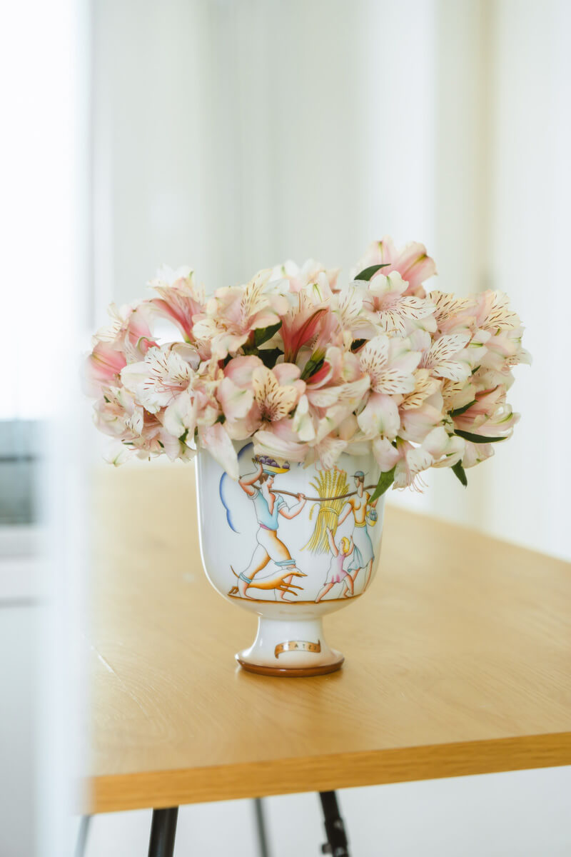リチャード・ジノリのジオ・ポンティ コレクションの花器