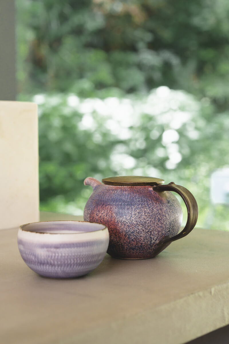 モデル・デザイナー酒井景都さんが10年後も使いたいもの③：田中信彦さんの茶器