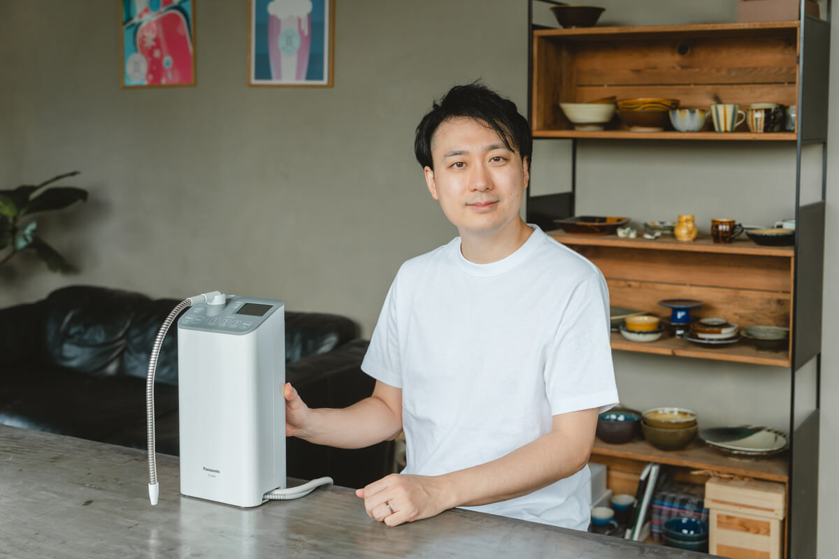 パナソニックのアルカリイオン整水器で実践。アルカリイオン水との上手な付き合い方と注意点