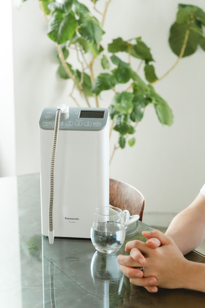 アルカリイオン整水器は、日々の食生活の幅広いシーンで活躍してくれる存在だと思います