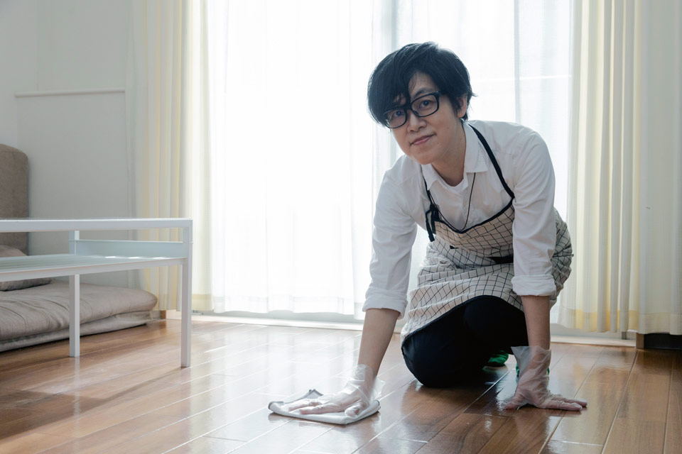 「汚れの種類に合わせて掃除方法を工夫すると、汚れを落としやすくなりますよ」（藤原さん）