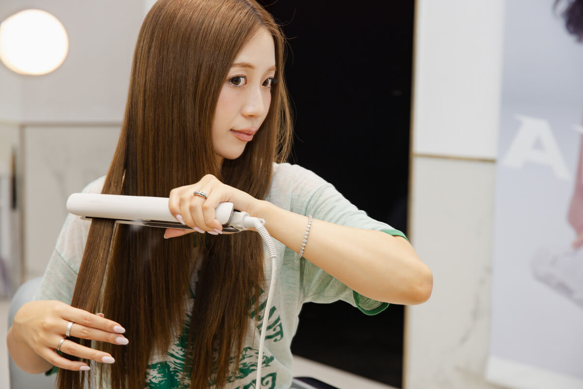 従来モデルより低い温度でもまっすぐ決まる？