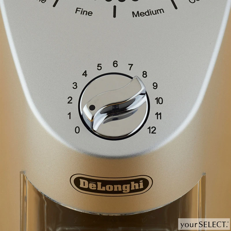 デロンギ / コーヒーグラインダー の操作ボタン