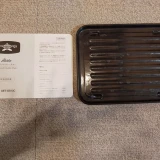 Graphite Grill & Toaster AGT-G13A_取扱説明書とグリルパン