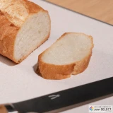 実際にフランスパンを切った時の断面図