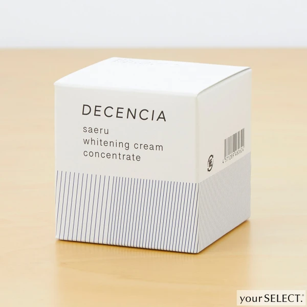 DECENCIA / サエル ホワイトニング クリーム コンセントレート のパッケージ