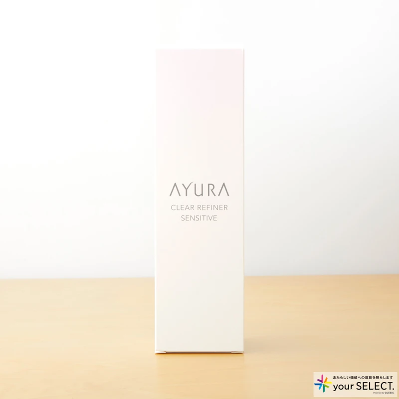 AYURA クリアリファイナー センシティブ（医薬部外品）のパッケージ 表面